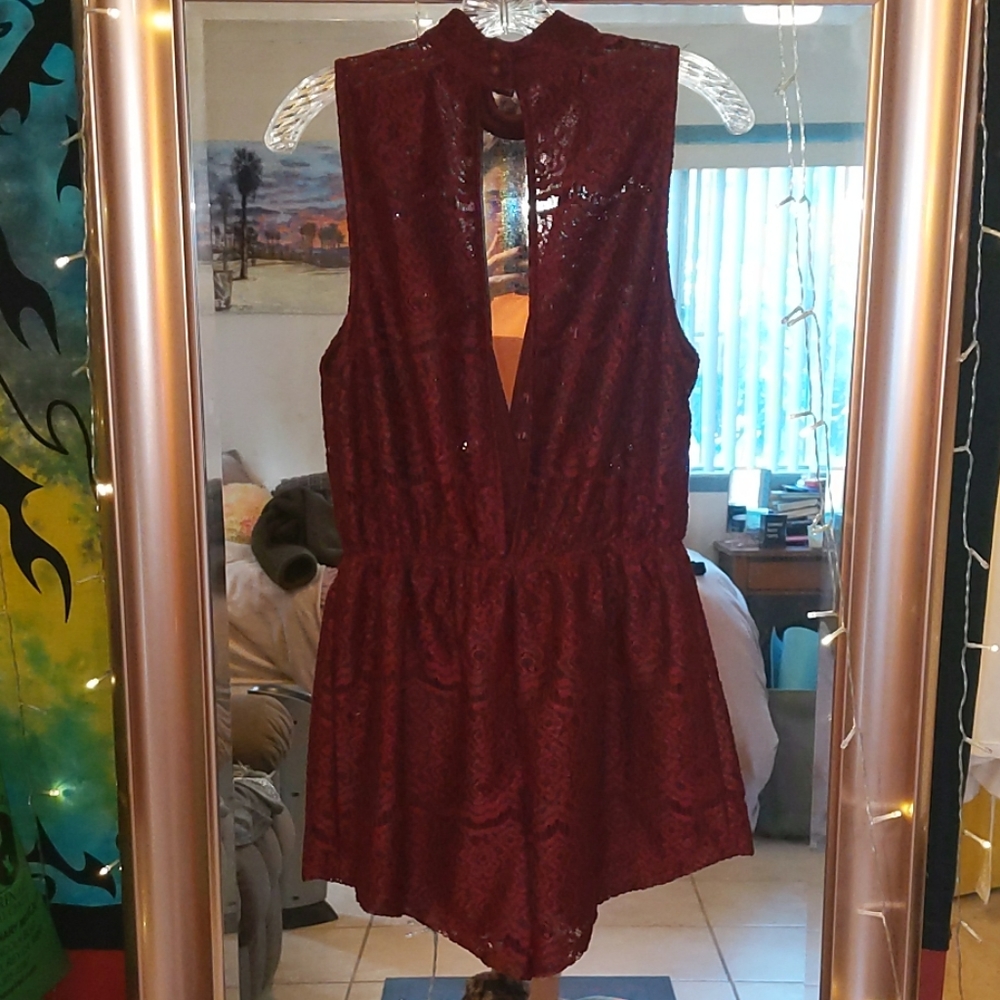 Lace Romper